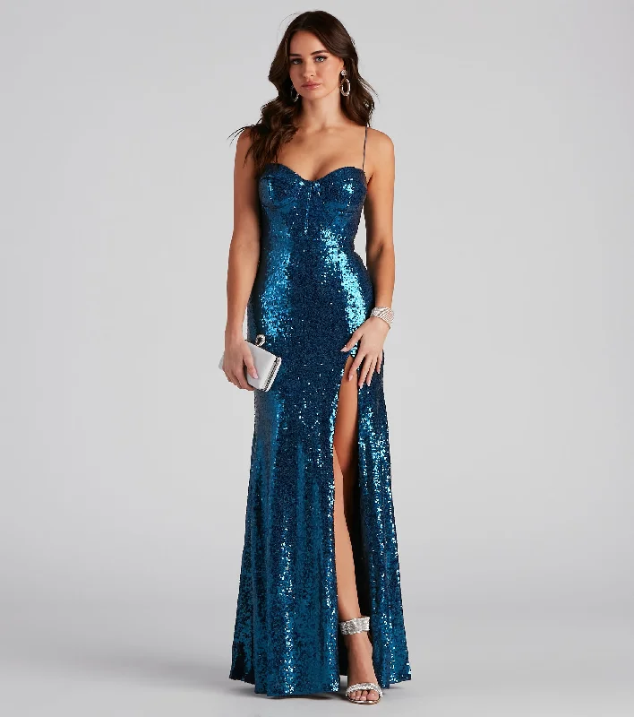 Dorothea Formal Sequin Mermaid Dress