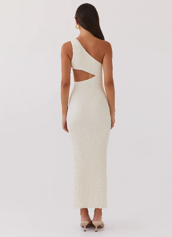 North Haven Maxi Dress - Ivory Wave