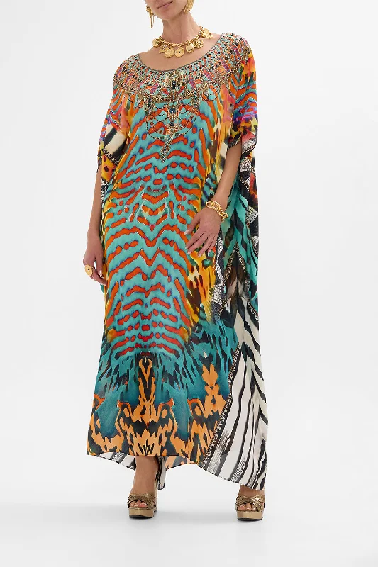 ROUND NECK KAFTAN DESERT VISIONS