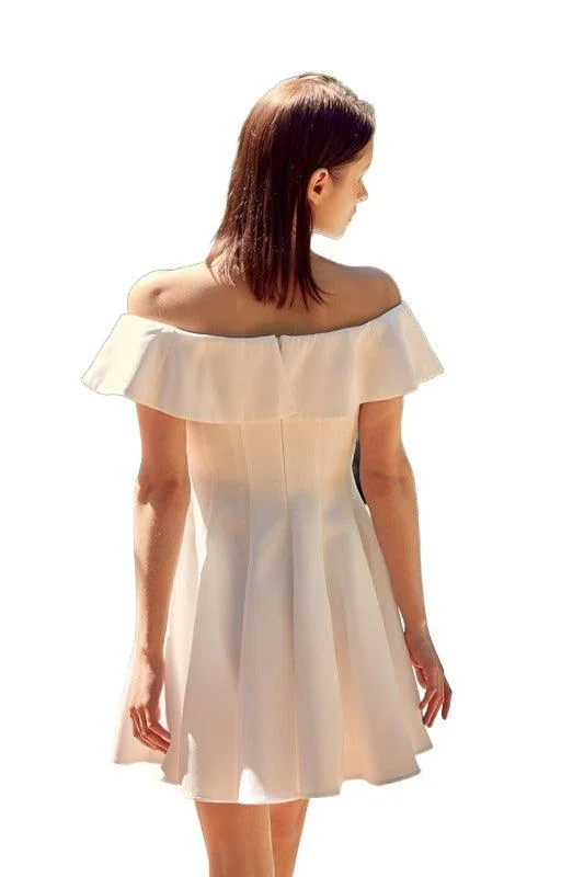 A Line Ruffle Dress