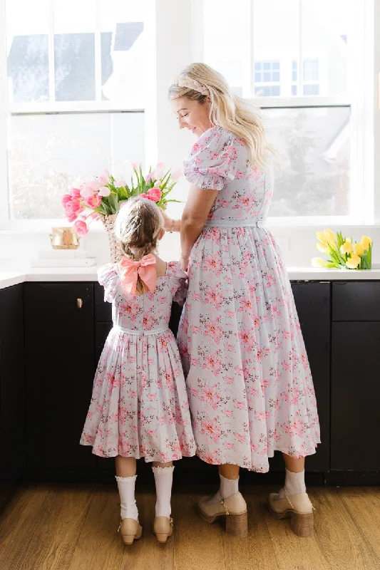 Ballerina Dress in Pink Blossom - FINAL SALE