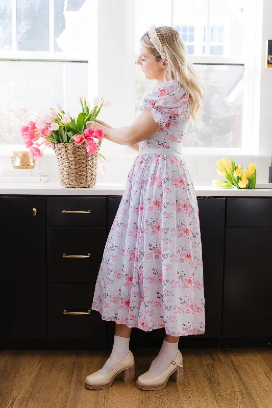 Ballerina Dress in Pink Blossom - FINAL SALE