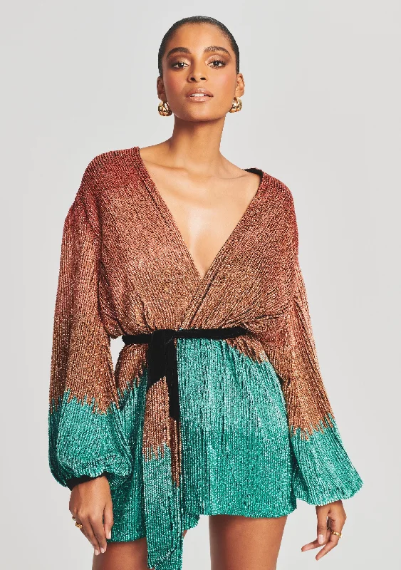 Gabrielle Sequin Ombre Robe