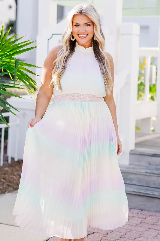 Lollipop Dress, Pastel Combo