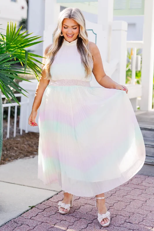 Lollipop Dress, Pastel Combo