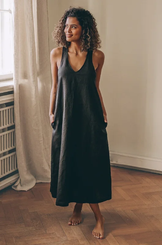 Minimalist Linen Dress