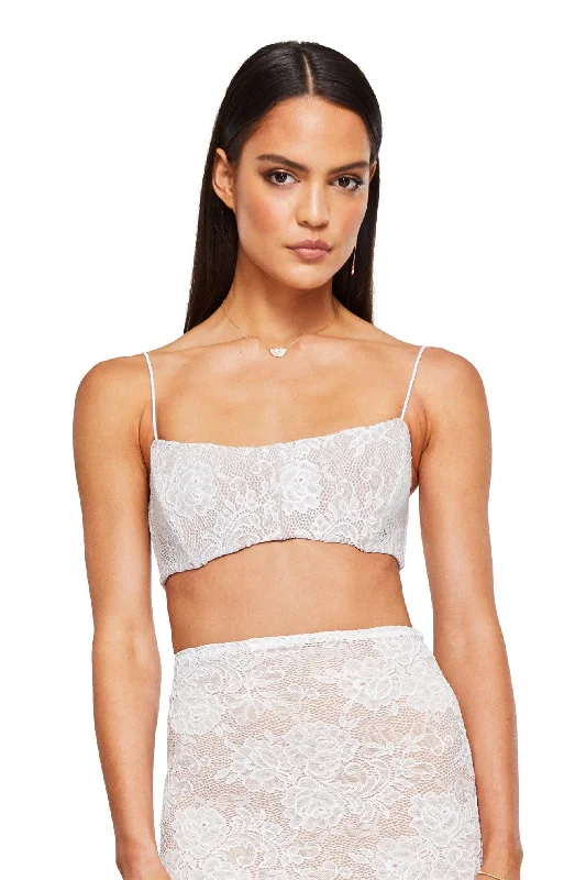 Nookie Heaven Crop - White