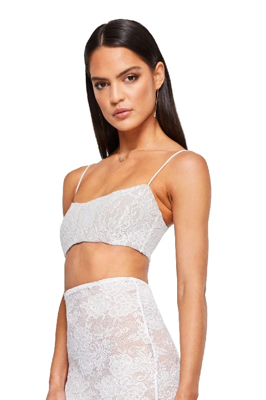 Nookie Heaven Crop - White