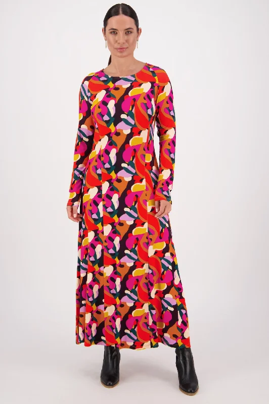 Printed Dress - Aura