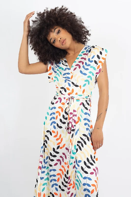 Sargasso Sea Claude Wrap Dress