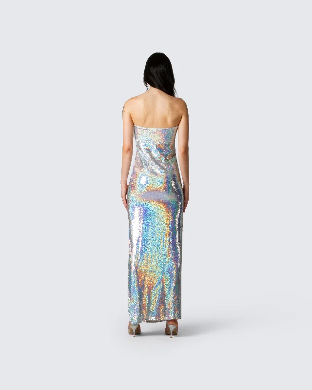 Alexi Multi Sequin Gown