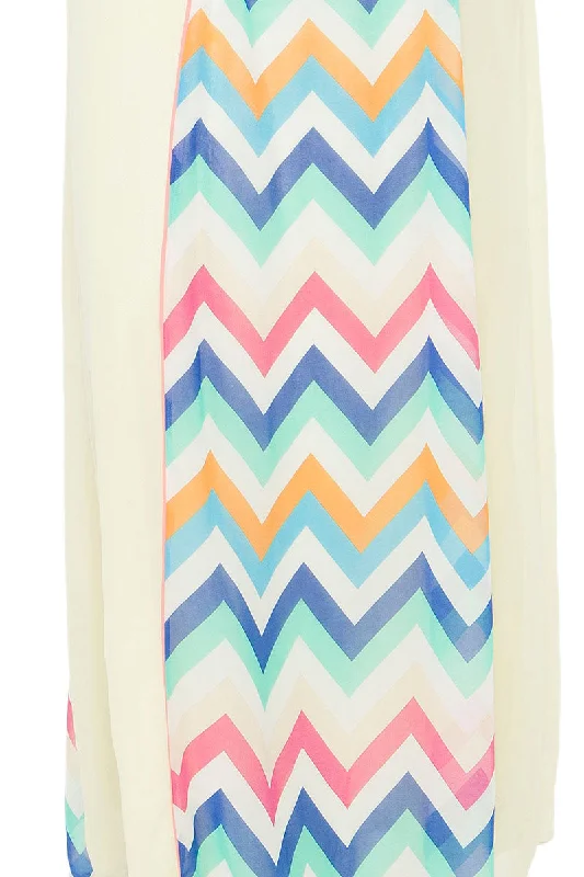 Chevron Column Dress