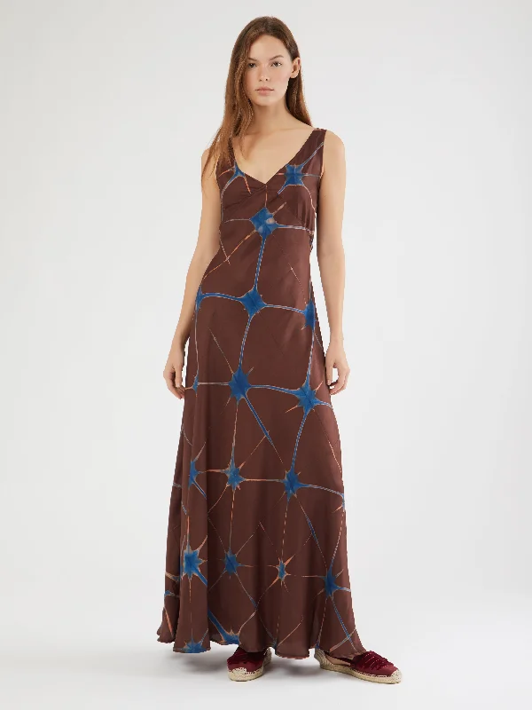 Indian Vera silk long dress