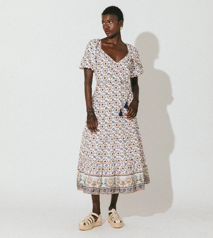 Paula Midi Dress | Marrakesh