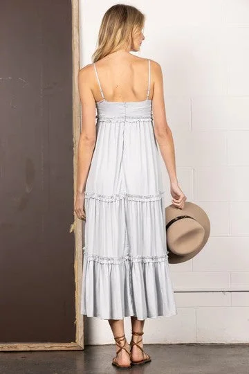 Tara Spaghetti Strap Maxi Dress