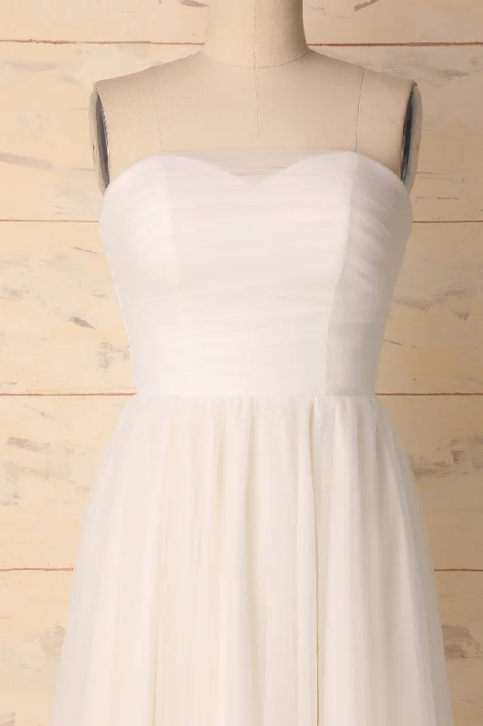 White Sweetheart Dress