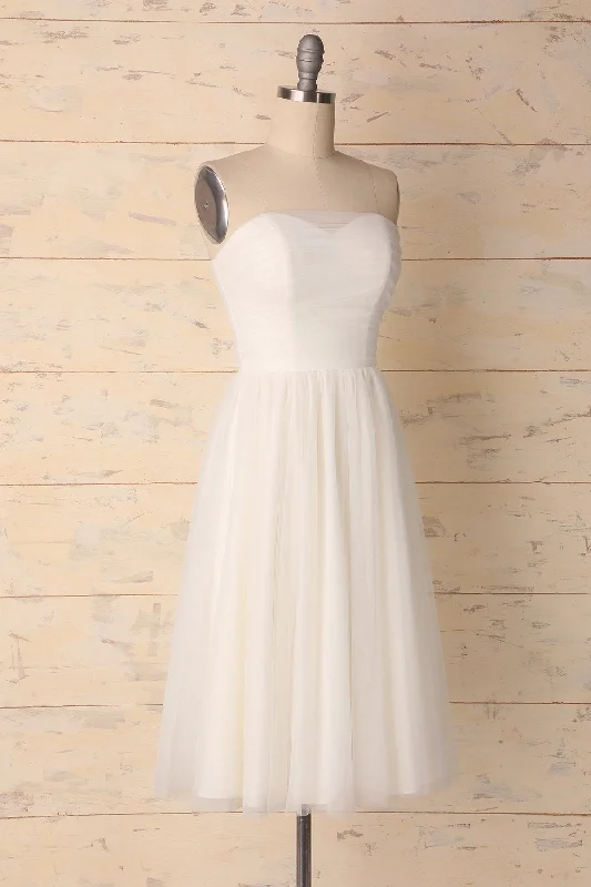 White Sweetheart Dress