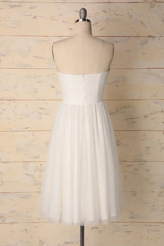 White Sweetheart Dress